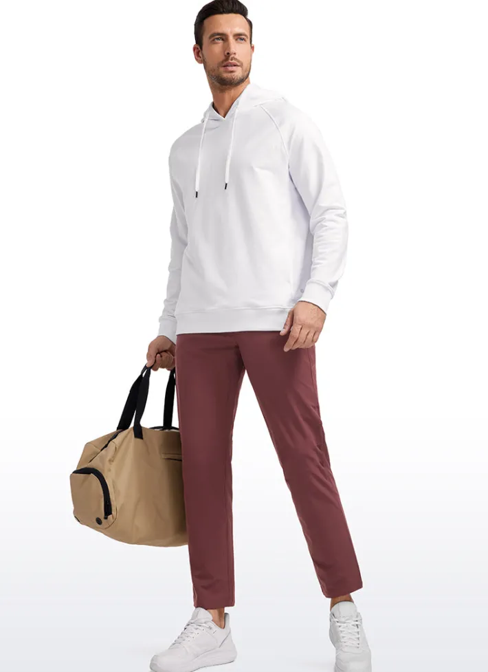 Hot CRZ YOGA All-day Comfy Slim-Fit Golf Pants 34'' - 5-pockets Saddle Brown
