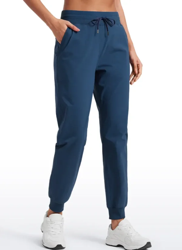 Cheap CRZ YOGA Breathable Casual Workout Joggers Pants with Pockets 28.5”