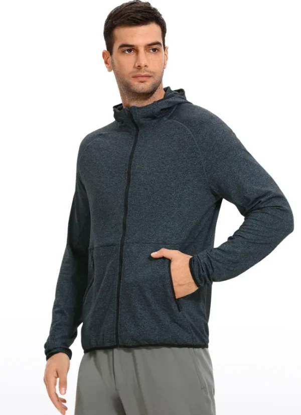 Store CRZ YOGA Brushed Full Zip Hoodie