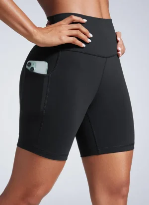 Discount CRZ YOGA Butterbreeze Pocket Shorts 6''