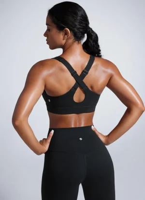 Best CRZ YOGA Butterbreeze V Neck Sports Bras Adjustable Straps