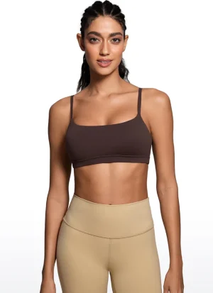 Discount CRZ YOGA Butterluxe Adjustable Spaghetti Strap Bra