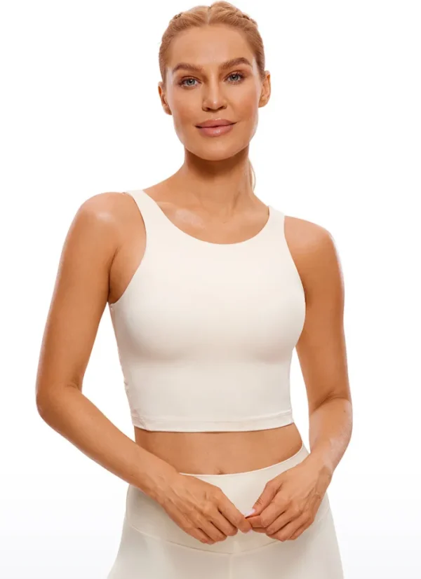 Online CRZ YOGA Butterluxe High Neck Built in Bra Tanks U Back