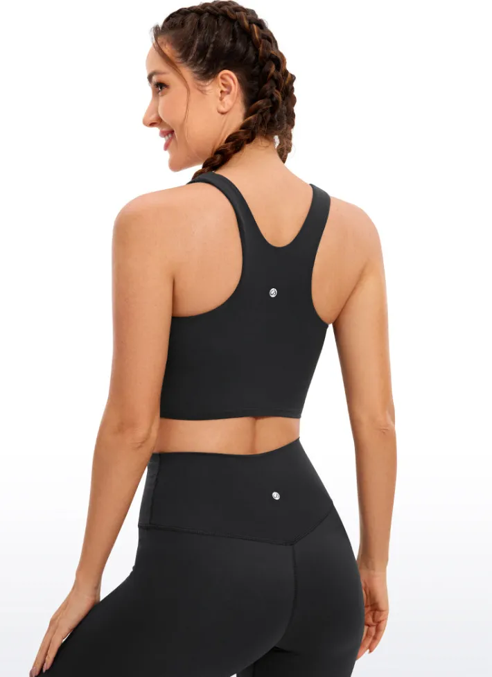 Clearance CRZ YOGA Butterluxe High Neck Racerback Tank