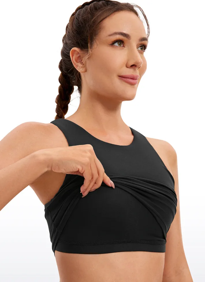 Clearance CRZ YOGA Butterluxe High Neck Racerback Tank