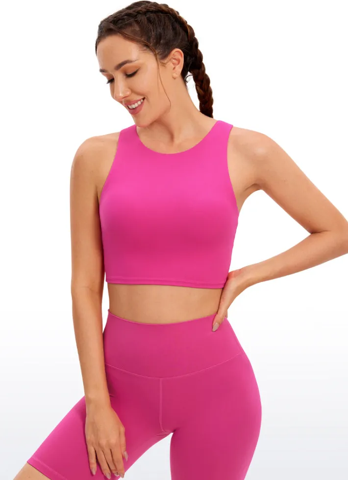 Clearance CRZ YOGA Butterluxe High Neck Racerback Tank