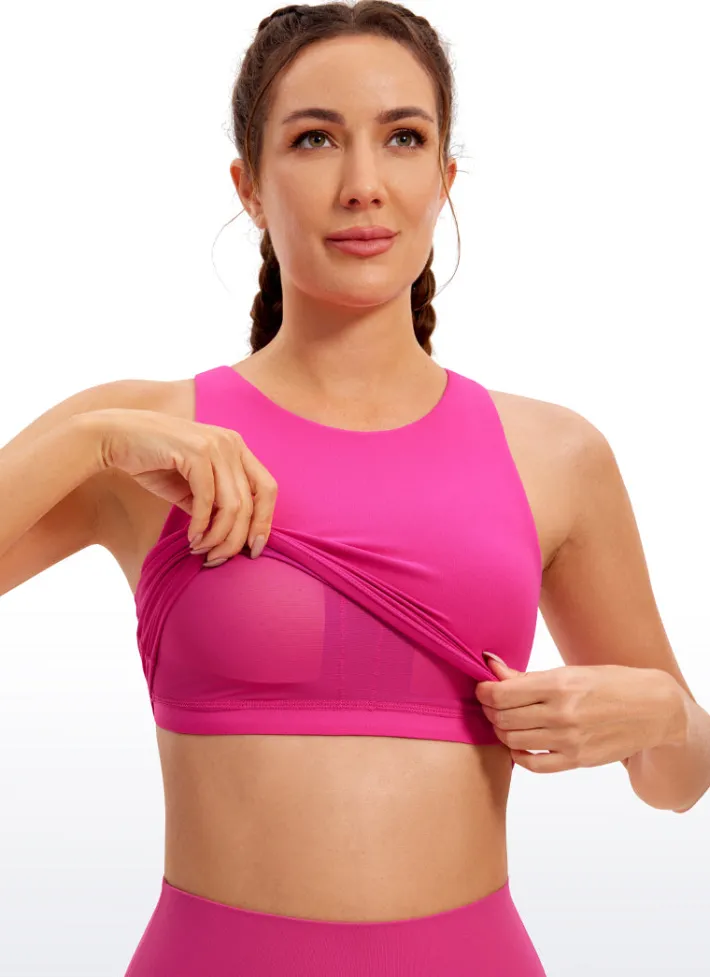 Clearance CRZ YOGA Butterluxe High Neck Racerback Tank