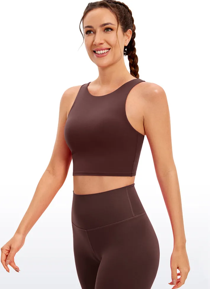 Clearance CRZ YOGA Butterluxe High Neck Racerback Tank