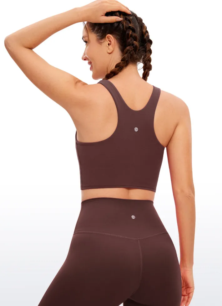 Clearance CRZ YOGA Butterluxe High Neck Racerback Tank