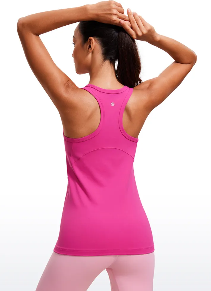 Outlet CRZ YOGA Butterluxe Hip-Length Racerback Tank High Neck