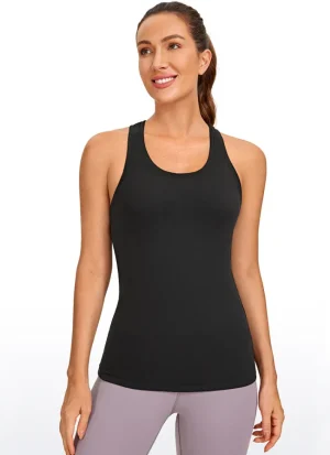 New CRZ YOGA Butterluxe Hip-Length Tank Racerback