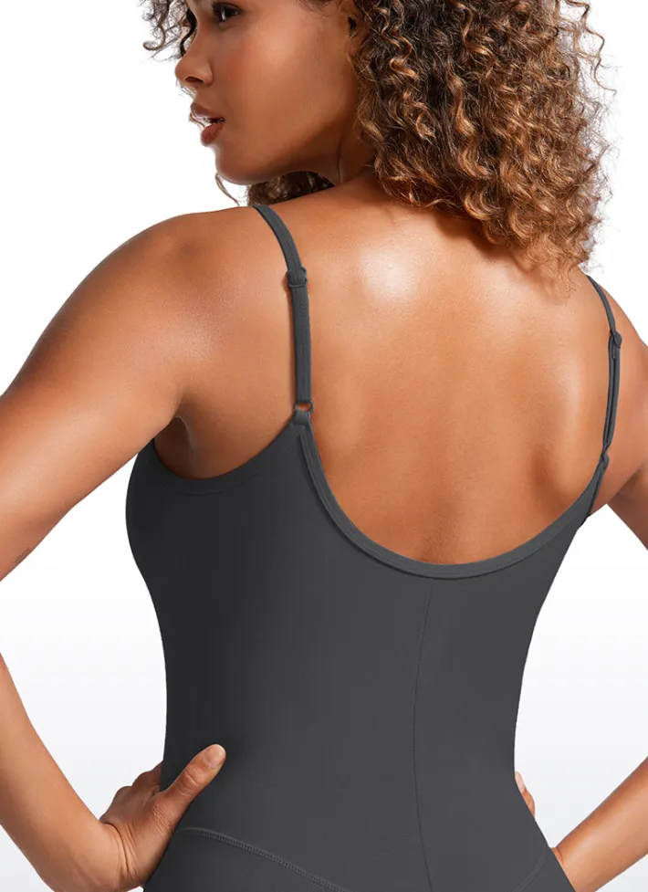 Store CRZ YOGA Butterluxe Jumpsuits Build-in Bra Bodysuits 25''