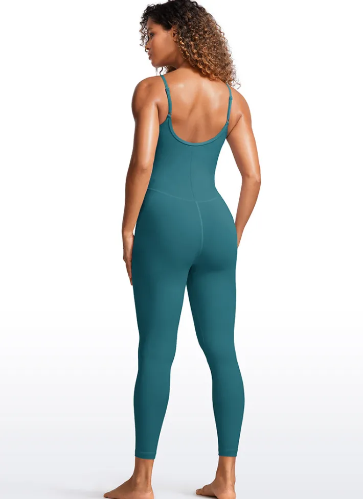 Store CRZ YOGA Butterluxe Jumpsuits Build-in Bra Bodysuits 25''