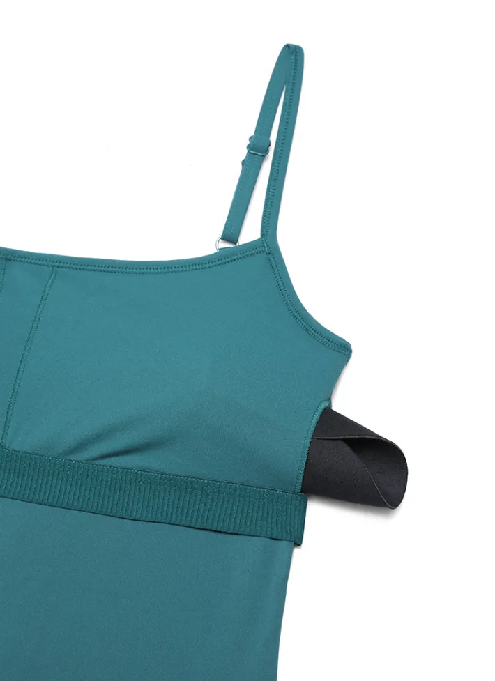 Store CRZ YOGA Butterluxe Jumpsuits Build-in Bra Bodysuits 25''
