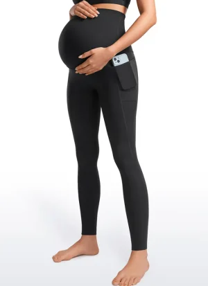 Shop CRZ YOGA Butterluxe Maternity Leggings with Pockets 28"