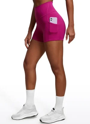 Clearance CRZ YOGA Butterluxe Pockets Shorts 3''