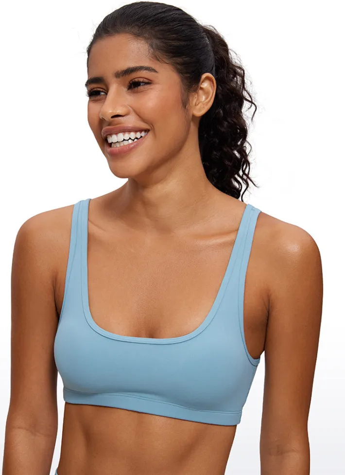 Cheap CRZ YOGA Butterluxe Scoop Neck Mini Bra