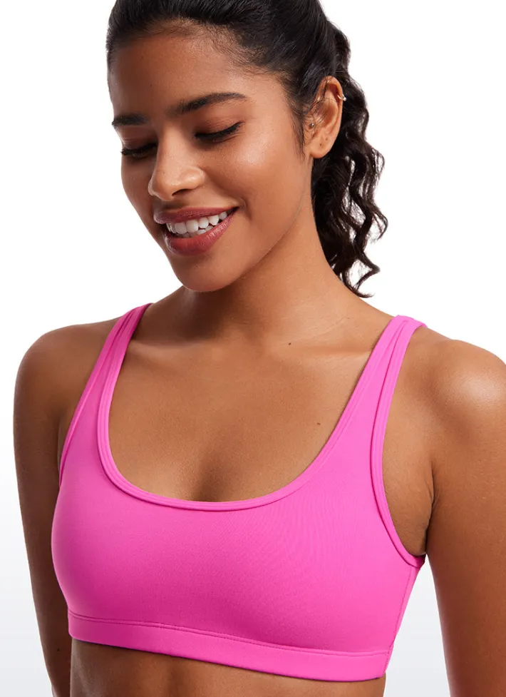 Cheap CRZ YOGA Butterluxe Scoop Neck Mini Bra
