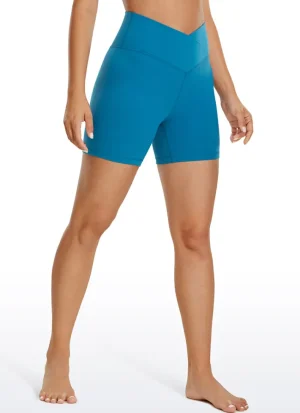 Cheap CRZ YOGA Butterluxe Shorts 5"- V Cross Waist