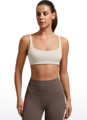 Outlet CRZ YOGA Butterluxe Square Neck Cami Padded Mini Bra