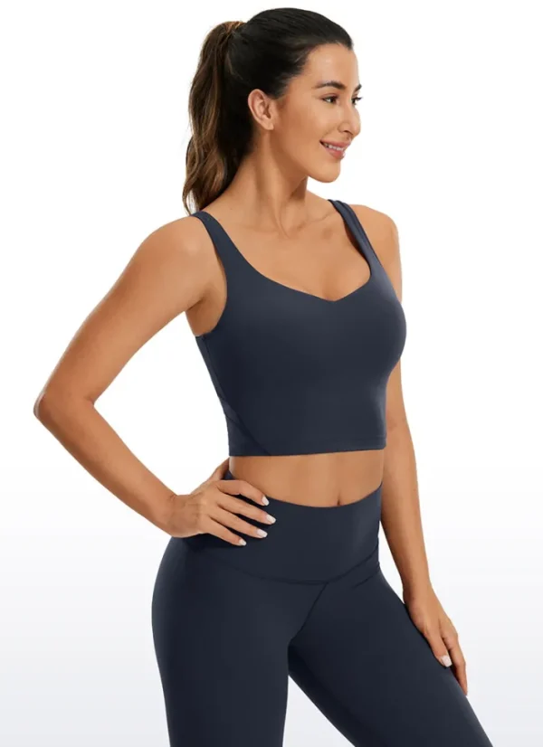 Best CRZ YOGA Butterluxe U-back Built-in Bra Tanks