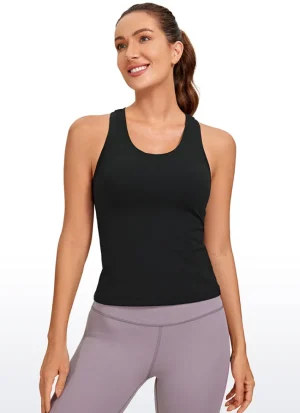 Cheap CRZ YOGA Butterluxe Waist-Length Crewneck Tank Racerback