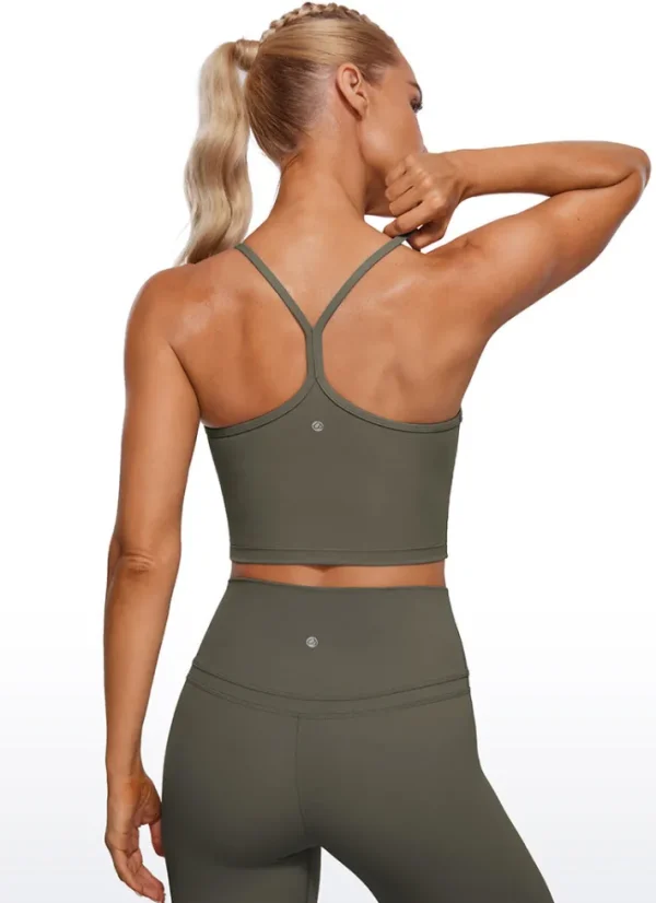 Clearance CRZ YOGA Butterluxe Y Back Built-in Bra Tanks