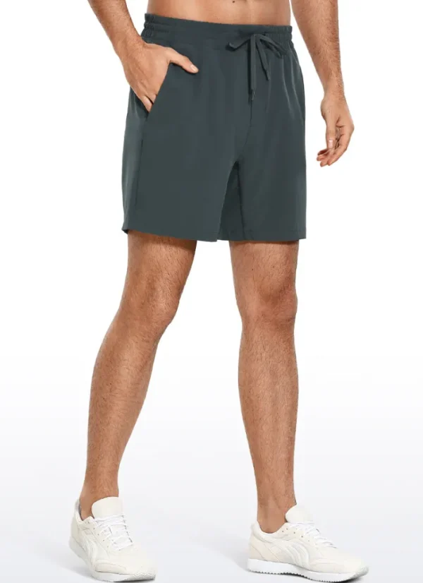 Shop CRZ YOGA Feathery-Fit Athletic Shorts 7''- Lined