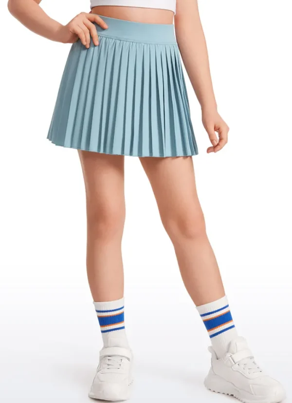 Shop CRZ YOGA Feathery-Fit Soft Girls Pleated Skirts