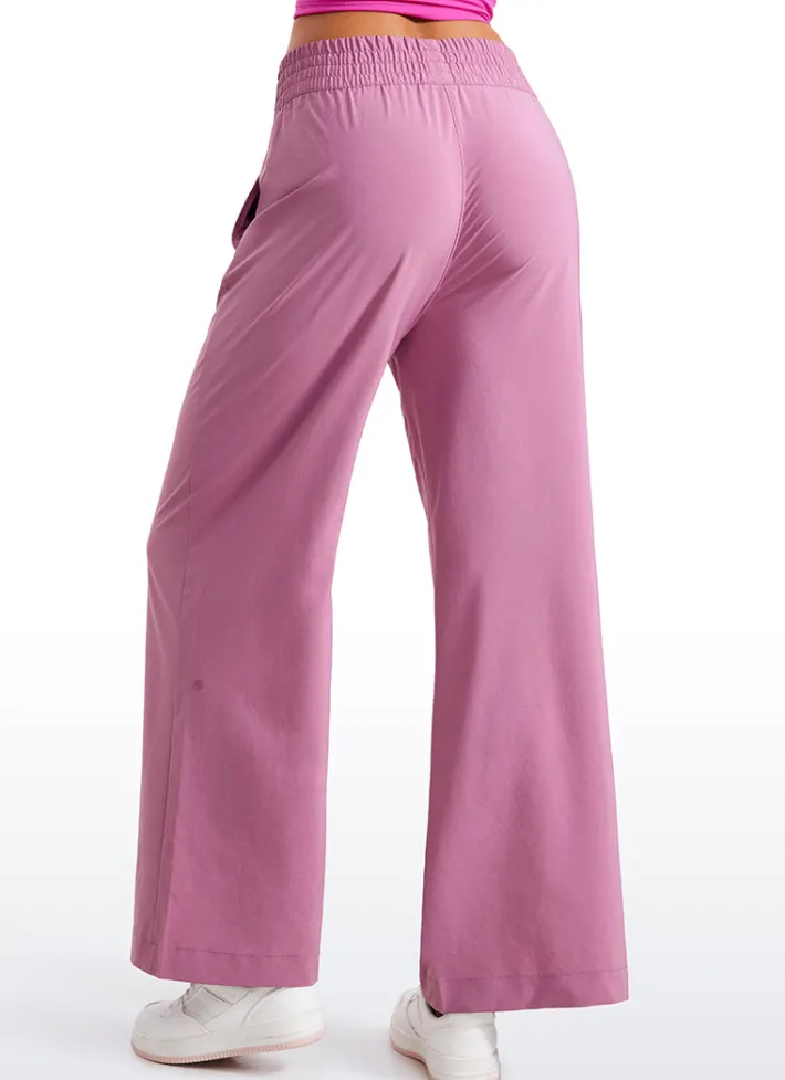 Online CRZ YOGA Feathery-Fit Soft High Rise Wide Leg Pants with Pockets 30"