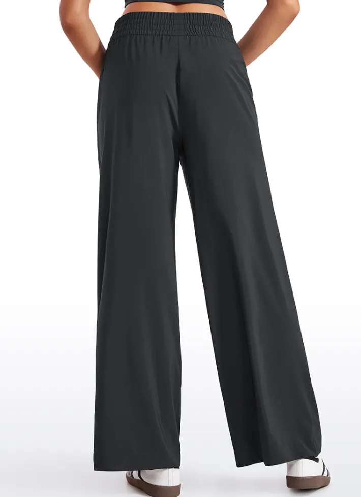 Online CRZ YOGA Feathery-Fit Soft High Rise Wide Leg Pants with Pockets 30"