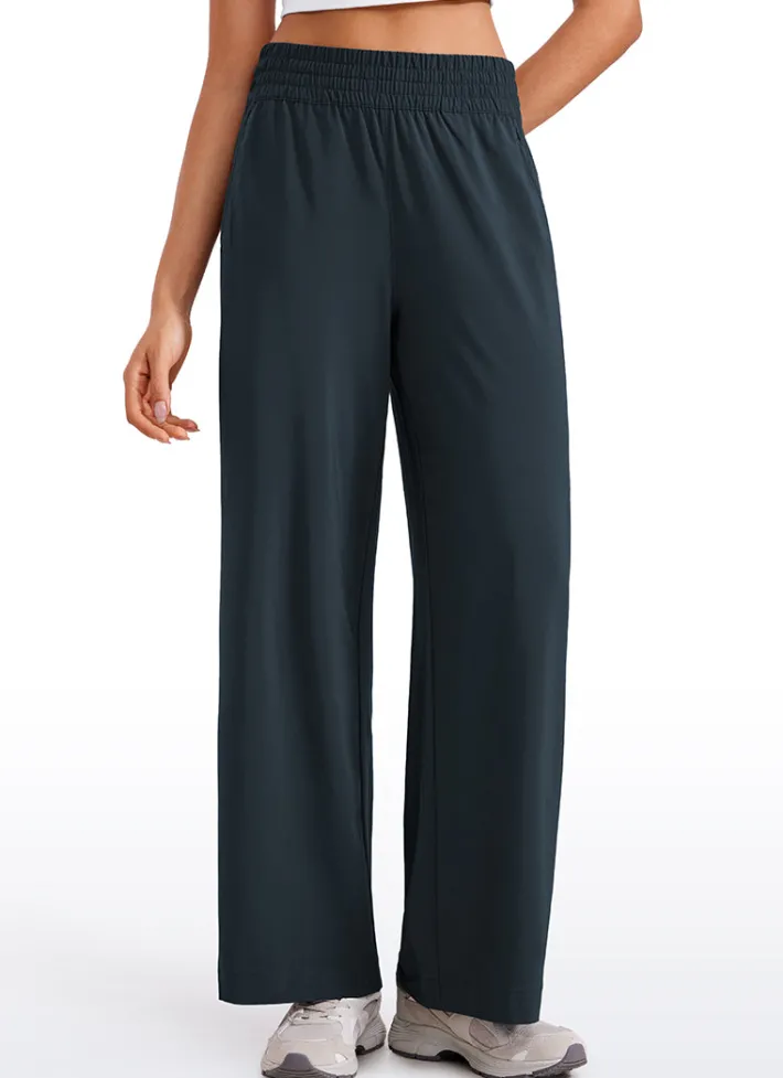Online CRZ YOGA Feathery-Fit Soft High Rise Wide Leg Pants with Pockets 30"