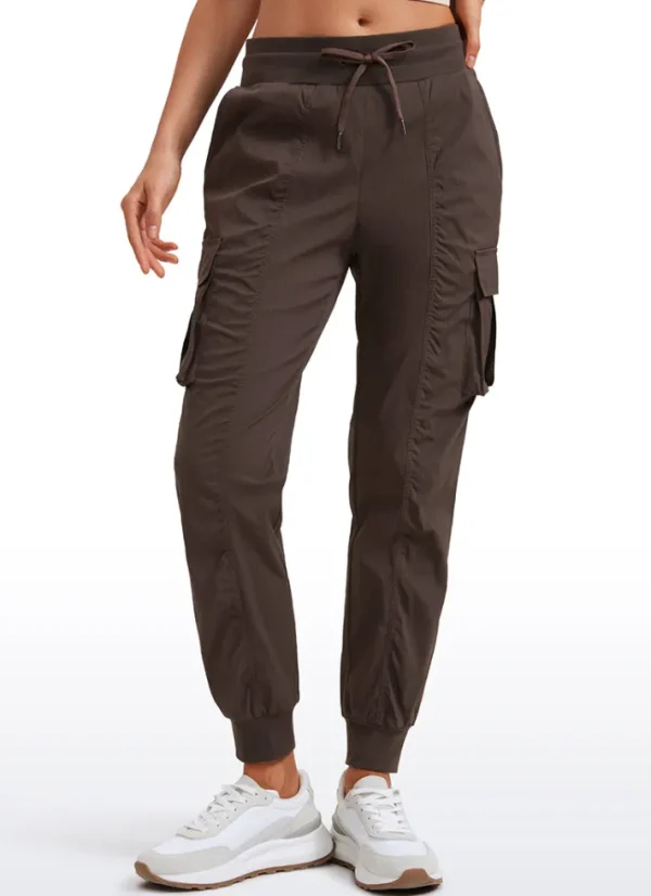 Flash Sale CRZ YOGA Lightweight Mid Rise Joggers with Pockets 28.5'' - Ruched