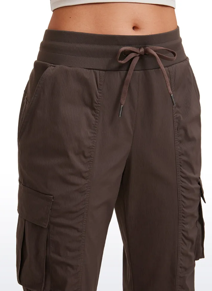 Flash Sale CRZ YOGA Lightweight Mid Rise Joggers with Pockets 28.5'' - Ruched