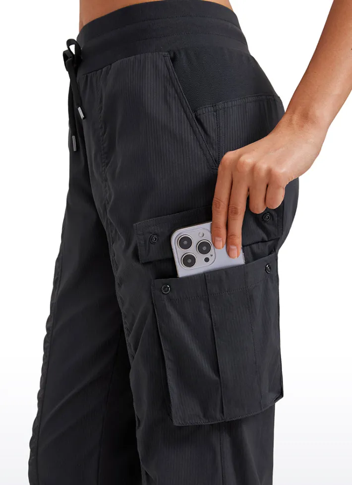 Flash Sale CRZ YOGA Lightweight Mid Rise Joggers with Pockets 28.5'' - Ruched