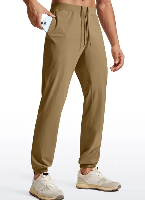 Outlet CRZ YOGA Lightweight Quick Dry Slim-Fit Joggers 31"-Zipper Pockets