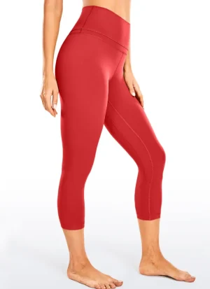 Hot CRZ YOGA Nakedfeel Capris 19'' - Double Waistseam