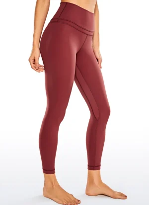 Flash Sale CRZ YOGA Nakedfeel Leggings 25" - Double Waistseam