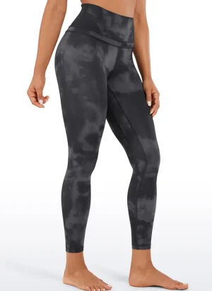 Best CRZ YOGA Nakedfeel Leggings 25" - Double Waistseam