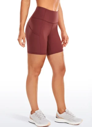 Shop CRZ YOGA Nakedfeel Light Pocket Shorts 6''