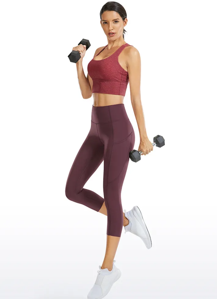 Shop CRZ YOGA Nakedfeel Pocket Capris 19"