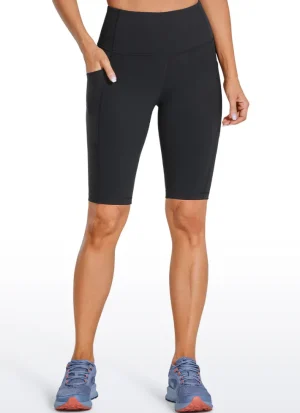 Cheap CRZ YOGA Nakedfeel Shorts with Pockets 10''