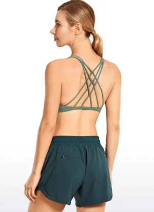 Flash Sale CRZ YOGA Nakedfeel Strappy Bra