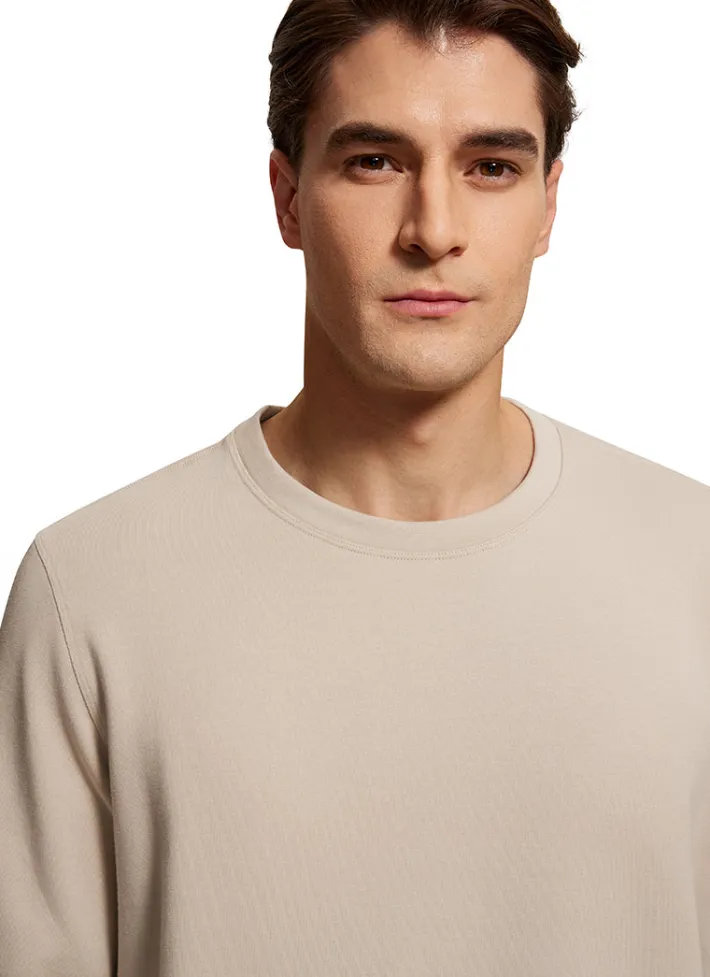 Online CRZ YOGA Softness Fleece Crewneck Pullover Sweatshirt