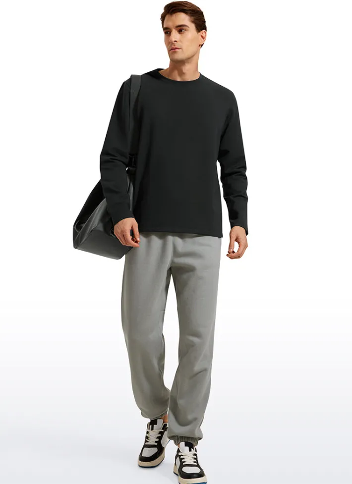 Online CRZ YOGA Softness Fleece Crewneck Pullover Sweatshirt