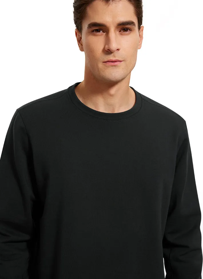 Online CRZ YOGA Softness Fleece Crewneck Pullover Sweatshirt