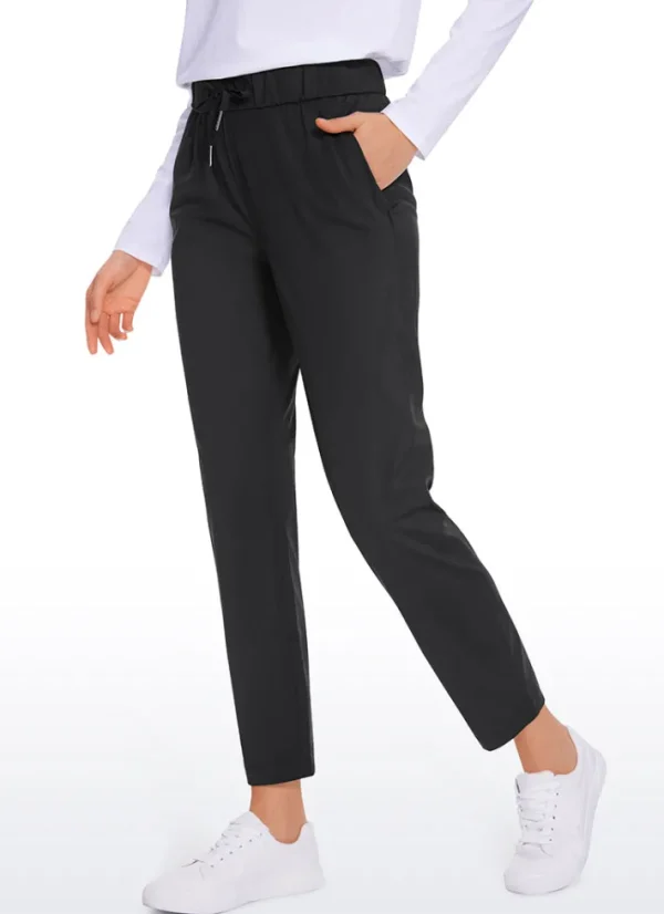 Discount CRZ YOGA Stretch Drawstring 7/8 Pants with Pockets 27''