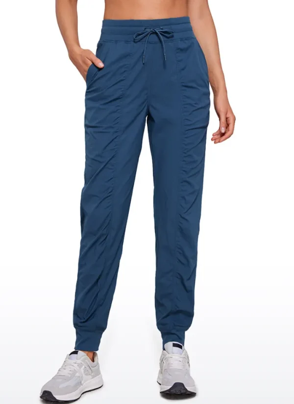 Store CRZ YOGA Striped Joggers with Pockets 28'' - Ruched