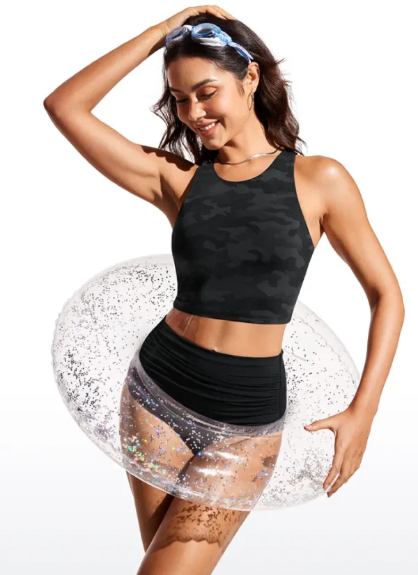 Clearance CRZ YOGA Sunshine Bikini Top Racerback