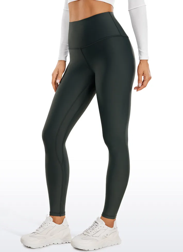 Sale CRZ YOGA Thermal Fleece Lined Leggings 28''